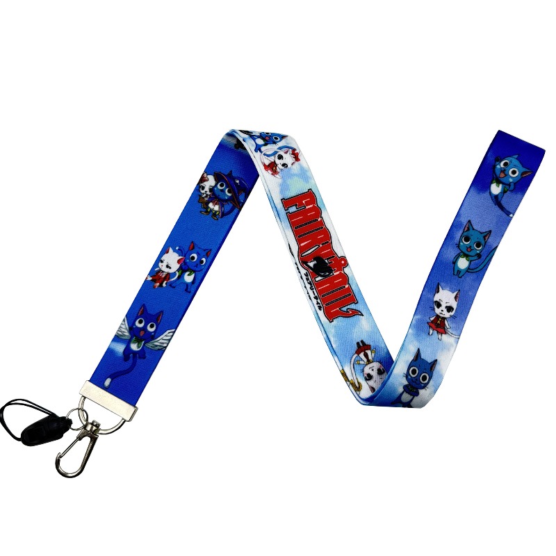 5pcs Fairy Tail Anime Peripher - đánh giá và giá Lanyard Badge Holder