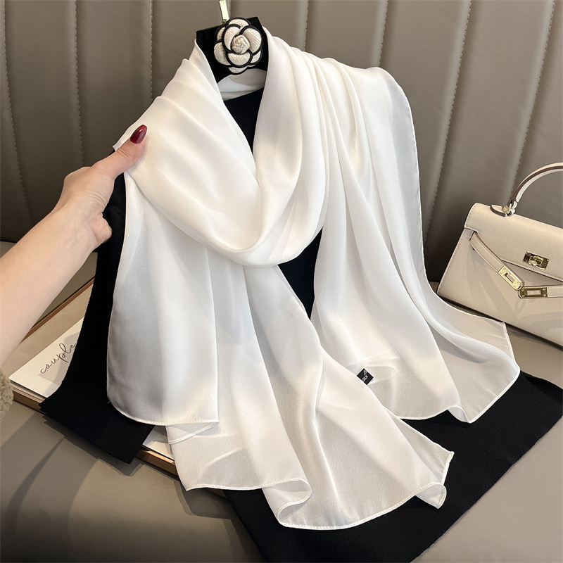 2024 Luxury Brand Spring Large - đánh giá và giá Silk Neck Scarf