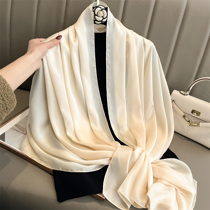 2024 Luxury Brand Spring Large - đánh giá và giá Silk Neck Scarf