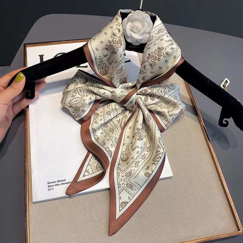 Luxury Design Silk Skinny Head - đánh giá và giá Silk Neck Scarf