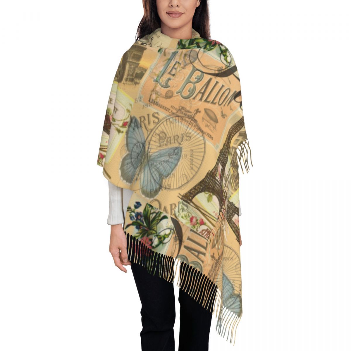 Shawl Wrap Women Winter Large  - đánh giá và giá Pashmina Wrap Large